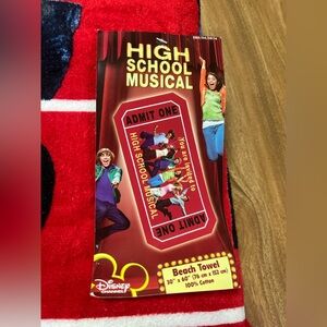 Disney Channel’s High School Musical Red Beach Towel